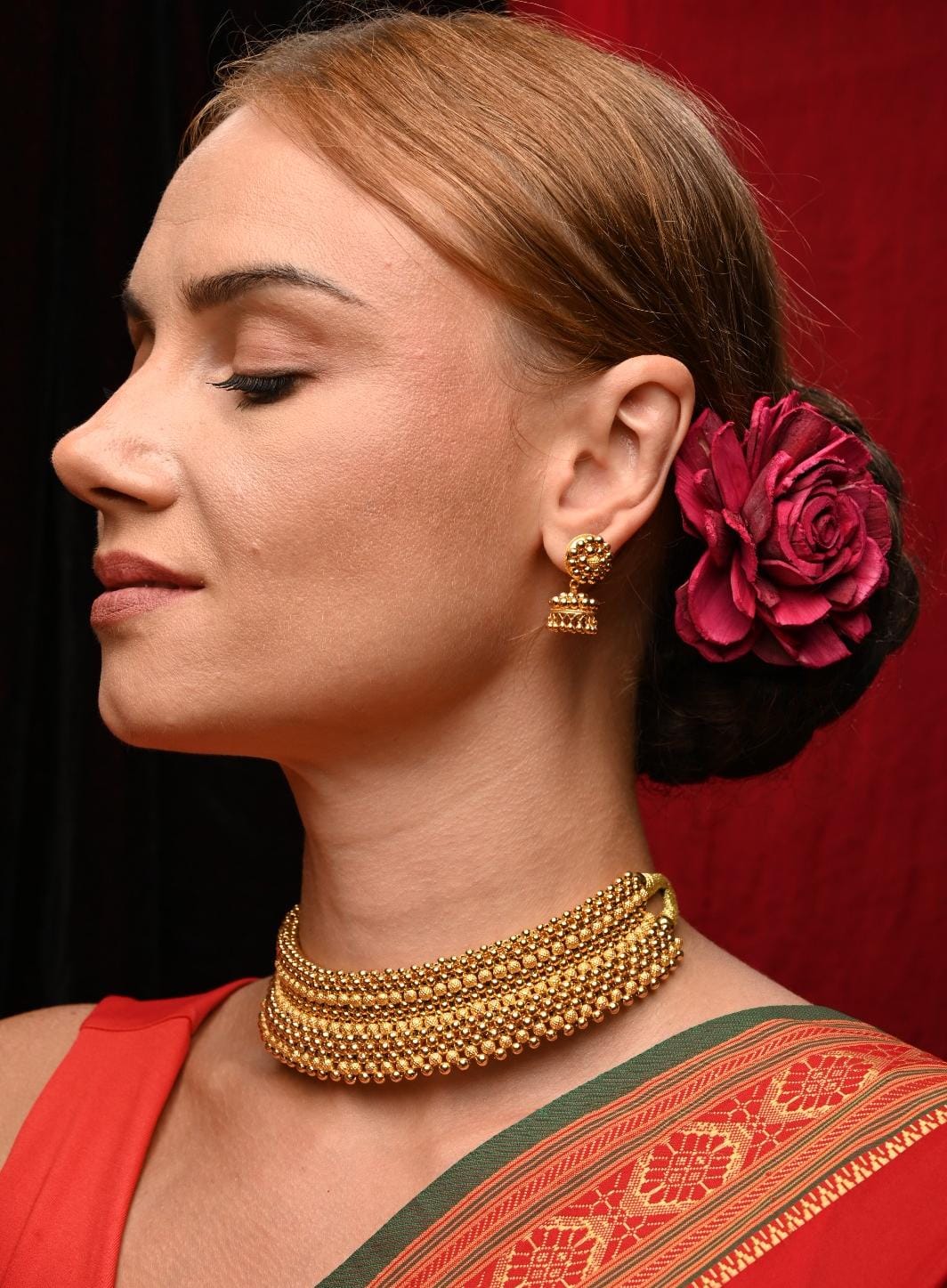 Heritage Gold Cascade Choker